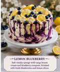 LEMON BLUEBERRY CAKE